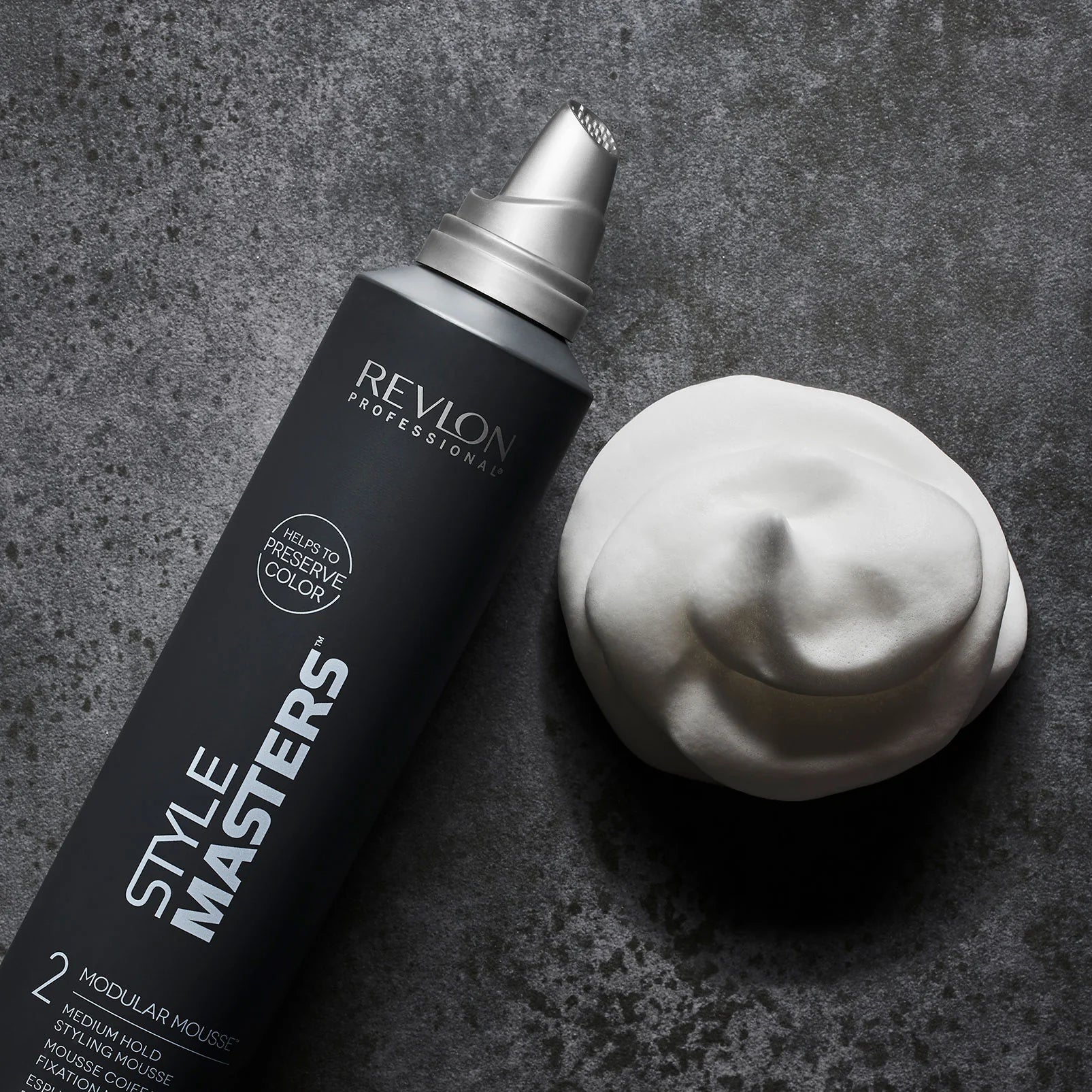 REVLON PROFESSIONAL STYLE MASTERS™ MODULAR MOUSSE™ 2 Medium Hold Styling Mousse 300ml - AtsiHairSupplies