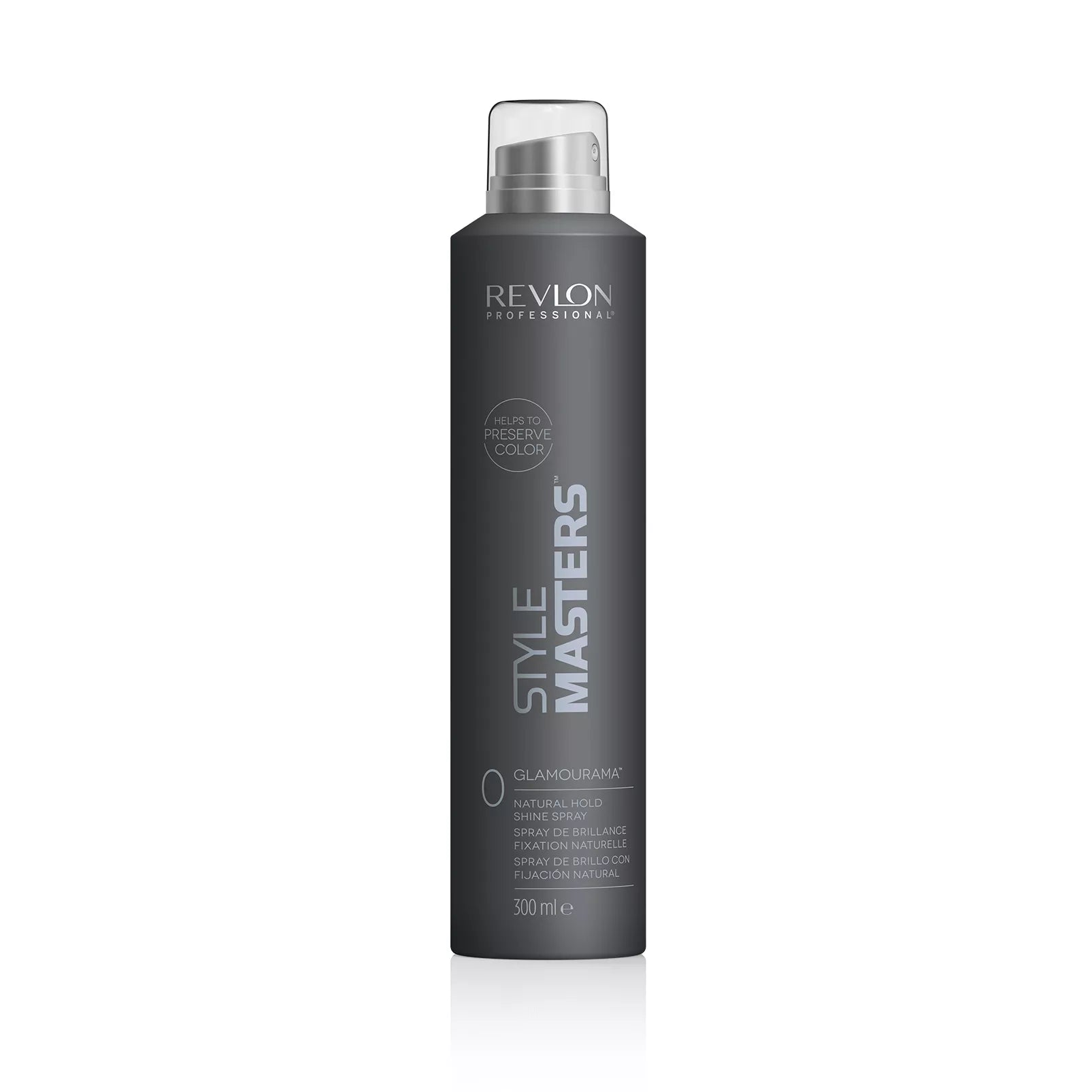 REVLON PROFESSIONAL STYLE MASTERS™ GLAMOURAMA™ 0 Natural Hold Shine Spray 300ml - AtsiHairSupplies