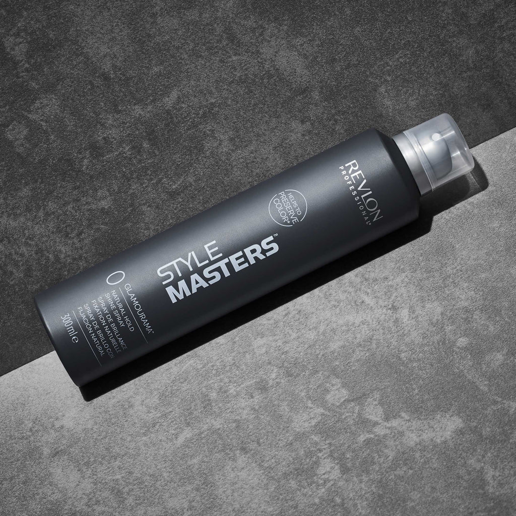 REVLON PROFESSIONAL STYLE MASTERS™ GLAMOURAMA™ 0 Natural Hold Shine Spray 300ml - AtsiHairSupplies