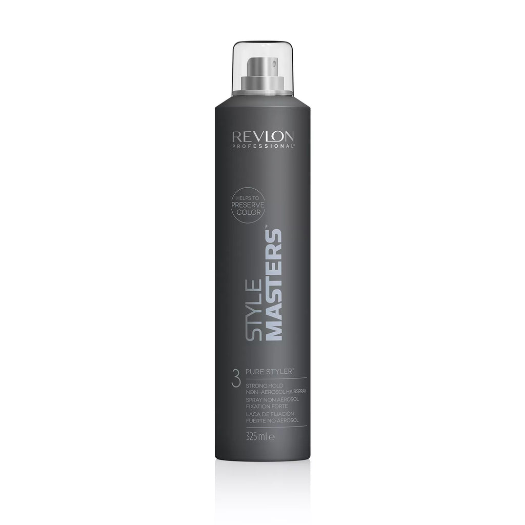 REVLON PROFESSIONAL STYLE MASTERS™ PURE STYLER™ 3 Strong Hold Non-Aerosol Hairspray 325ml - AtsiHairSupplies