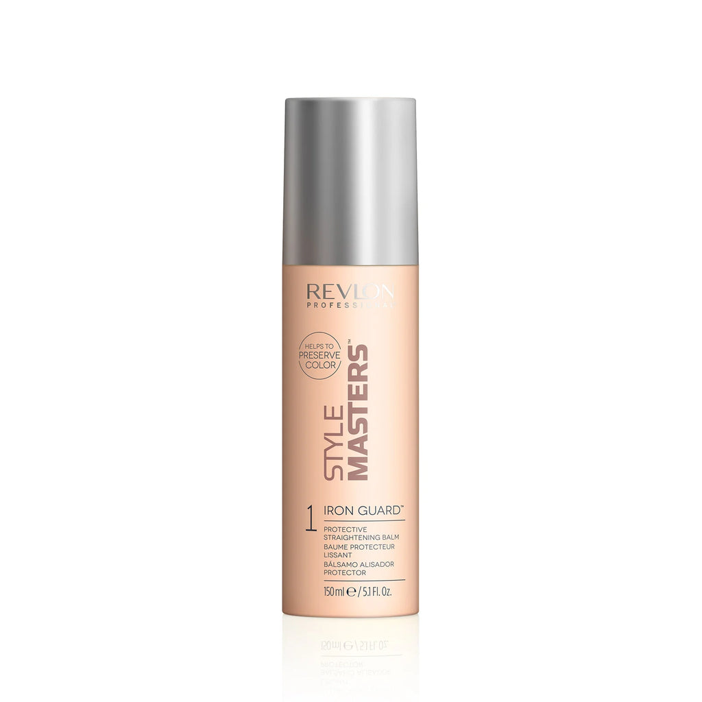 REVLON PROFESSIONAL STYLE MASTERS™ IRON GUARD™ 1 Protective Straightening Balm 150ml - AtsiHairSupplies