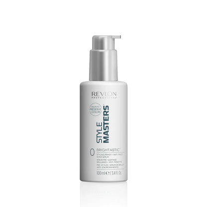 REVLON PROFESSIONAL STYLE MASTERS™ BRIGHTASTIC™ 0 Styling Primer + Anti-Frizz Shine Serum 100ml - AtsiHairSupplies