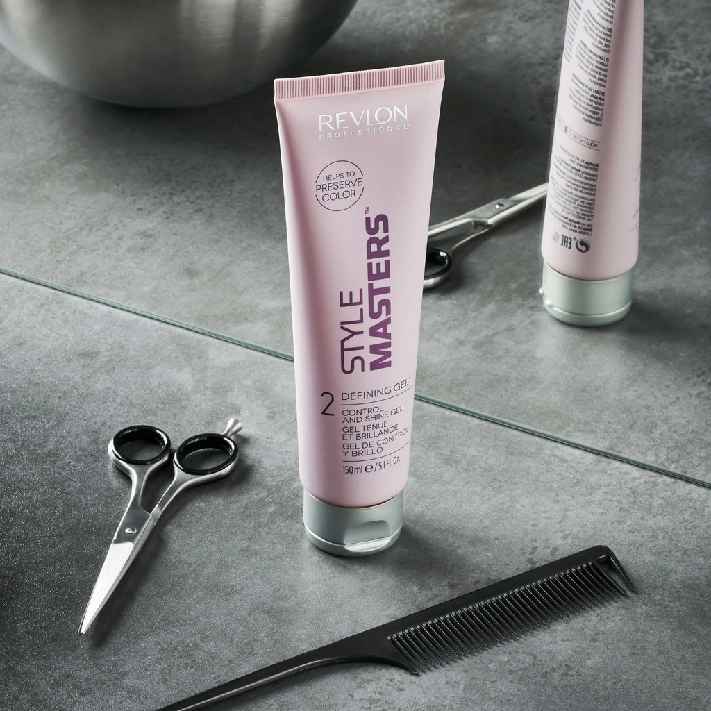 REVLON PROFESSIONAL STYLE MASTERS™ DEFINING GEL™ 2 Control and Shine Gel 150ml - AtsiHairSupplies