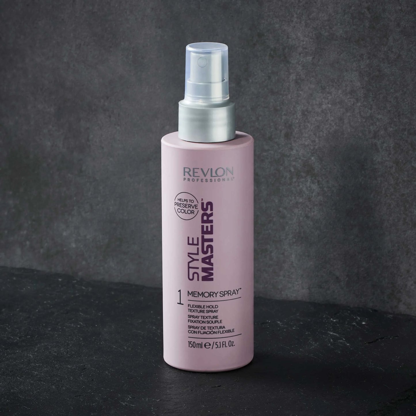 REVLON PROFESSIONAL STYLE MASTERS™ MEMORY SPRAY™ 1 Flexible Hold Texture Spray 150ml - AtsiHairSupplies