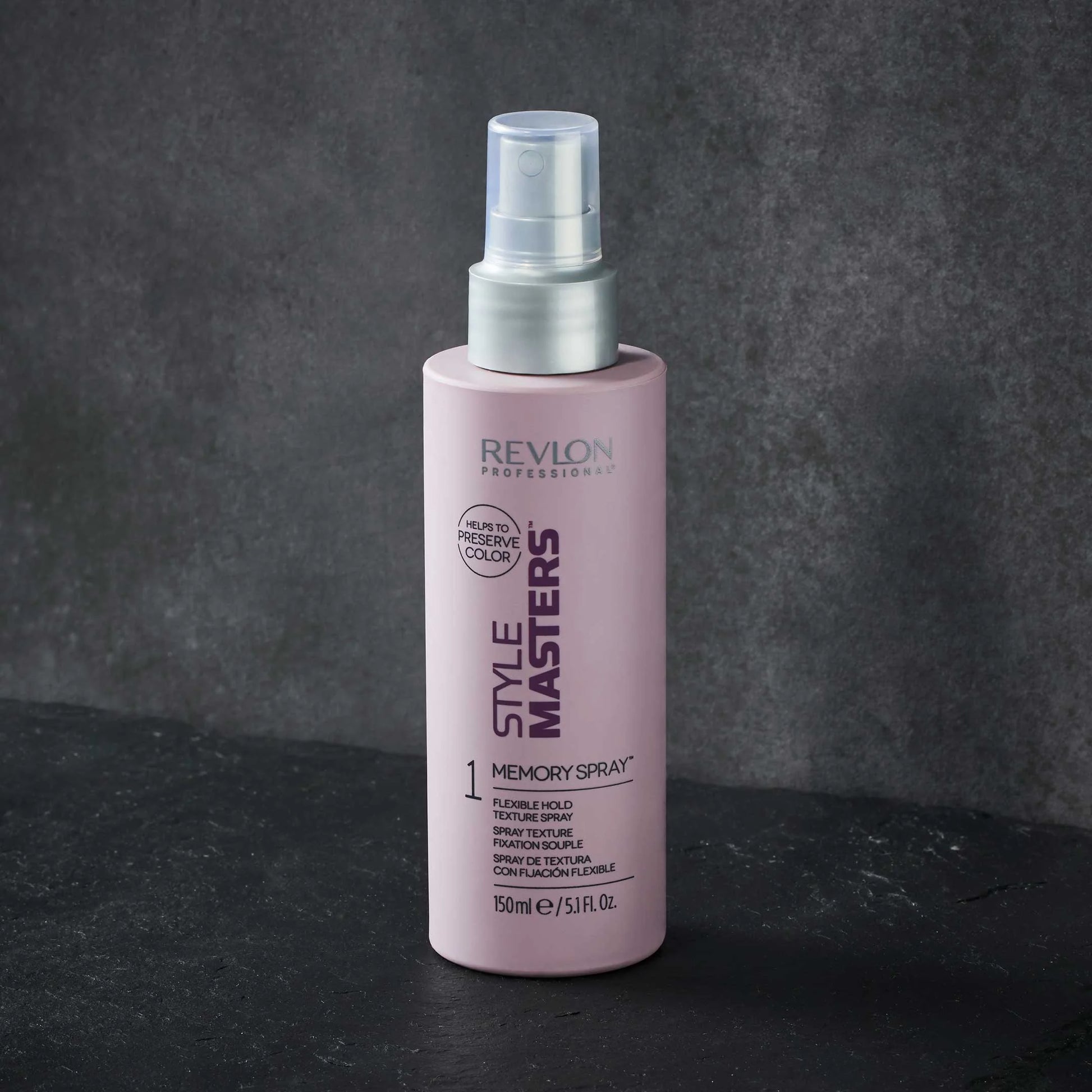 REVLON PROFESSIONAL STYLE MASTERS™ MEMORY SPRAY™ 1 Flexible Hold Texture Spray 150ml - AtsiHairSupplies