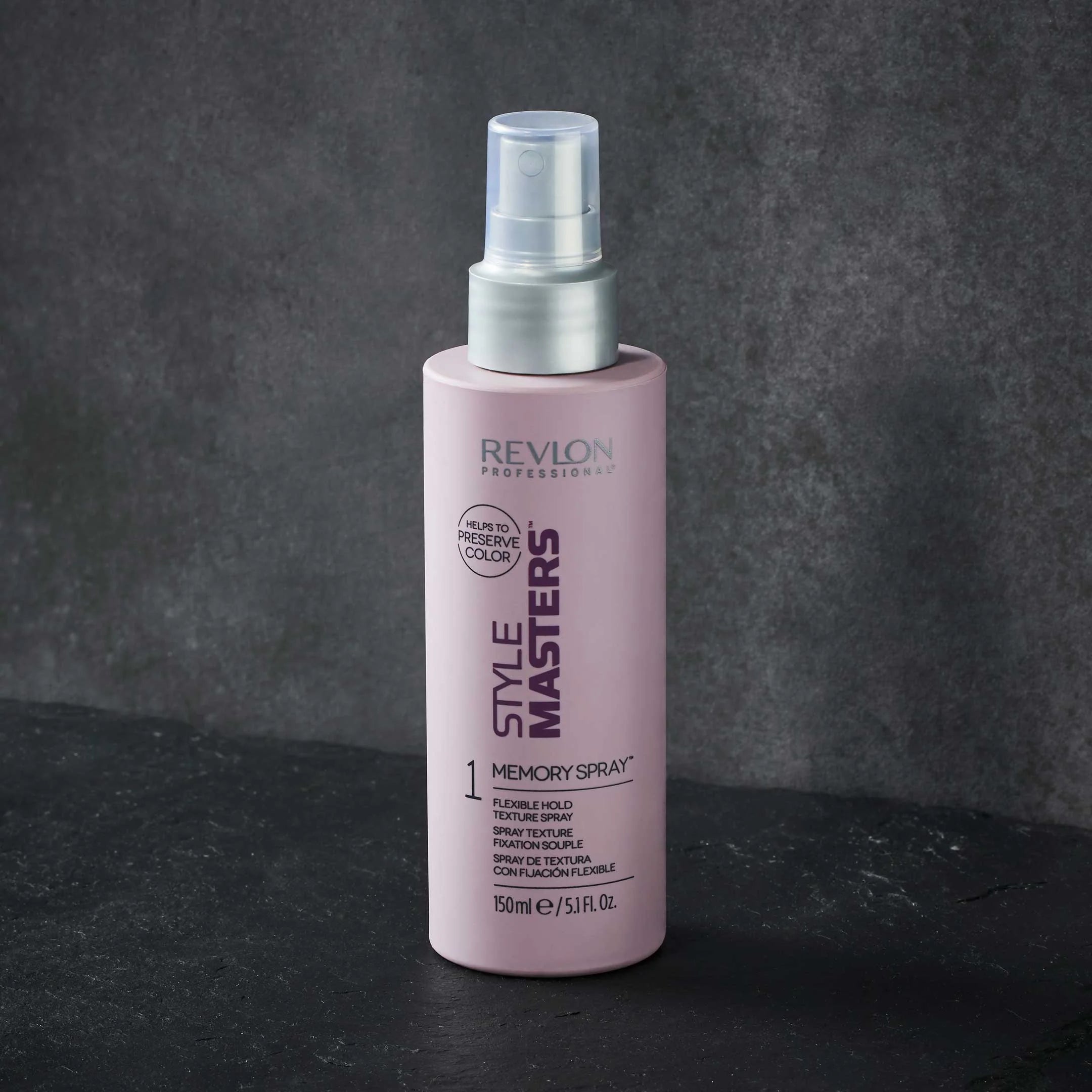 REVLON PROFESSIONAL STYLE MASTERS™ MEMORY SPRAY™ 1 Flexible Hold Texture Spray 150ml - AtsiHairSupplies