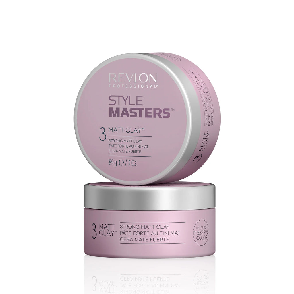 REVLON PROFESSIONAL STYLE MASTERS™ MATT CLAY™ 3 Strong Matt Clay 85g - AtsiHairSupplies