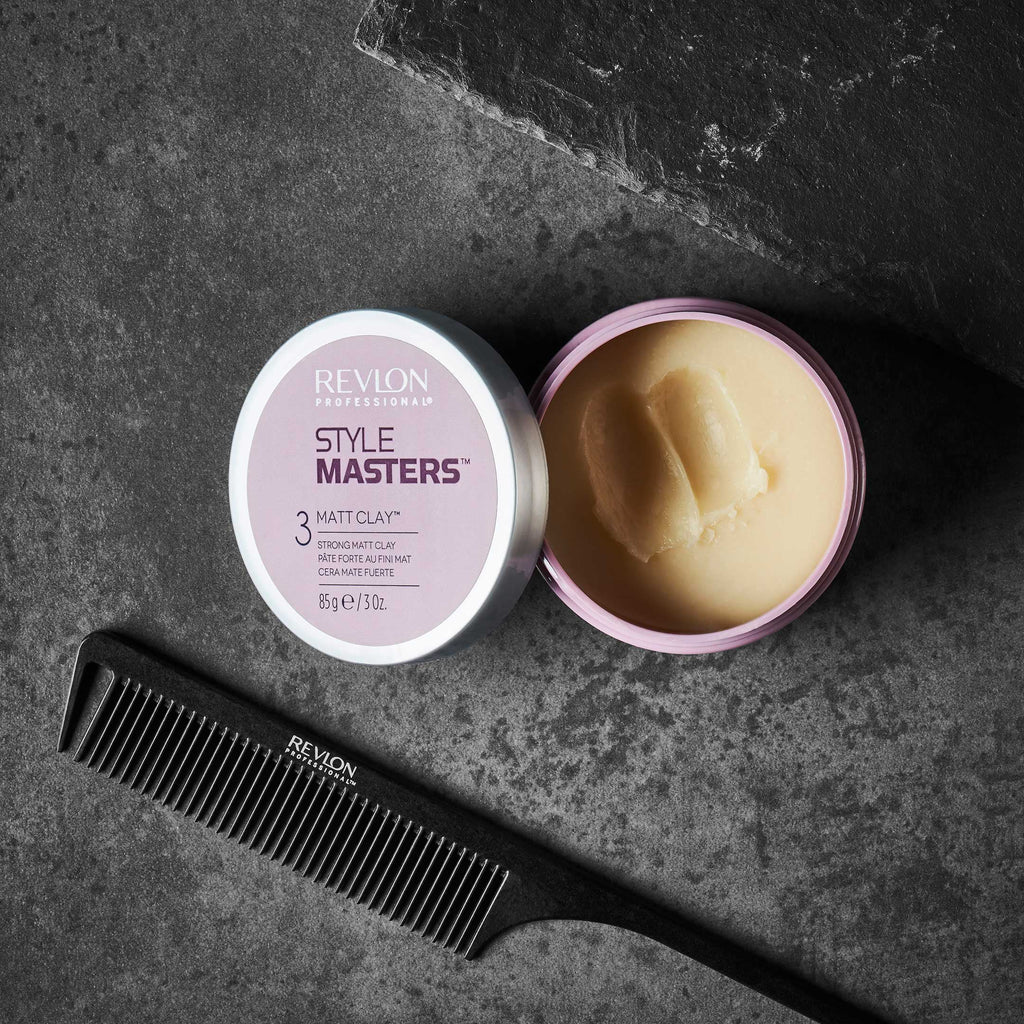 REVLON PROFESSIONAL STYLE MASTERS™ MATT CLAY™ 3 Strong Matt Clay 85g - AtsiHairSupplies