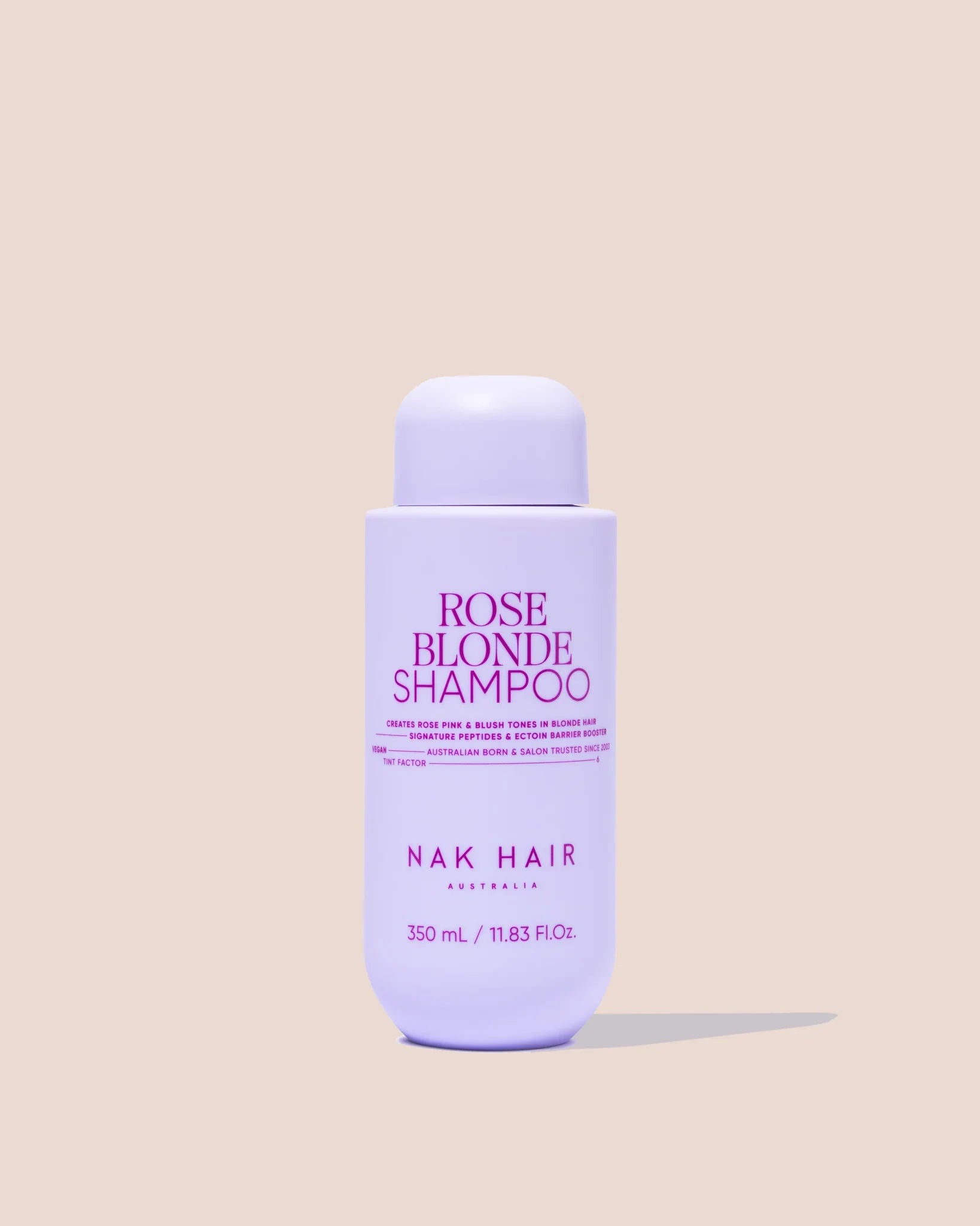 NAK HAIR Rose Blonde Shampoo 350ml - AtsiHairSupplies