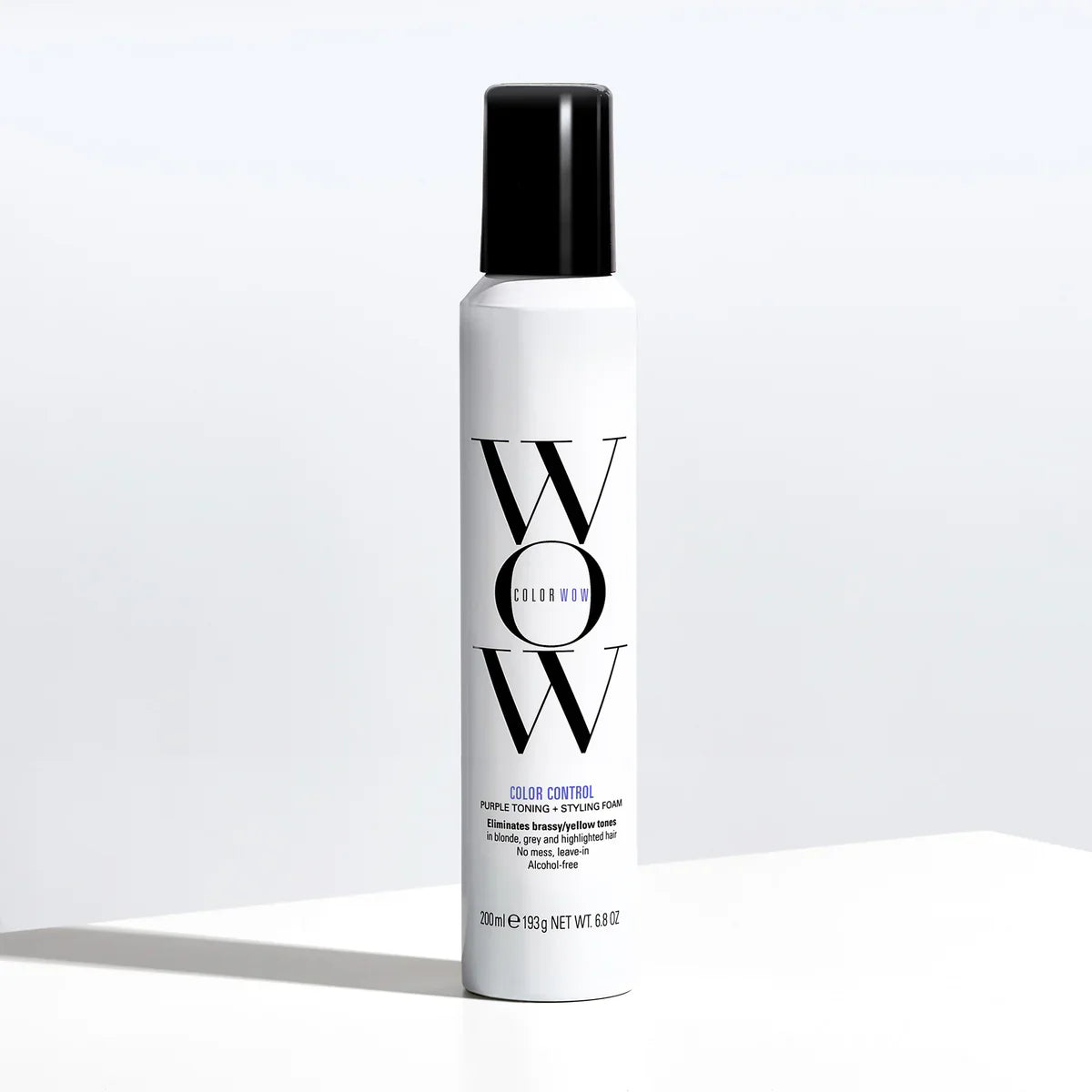 COLOR WOW Color Control Purple Toning + Styling Foam 200ml - AtsiHairSupplies