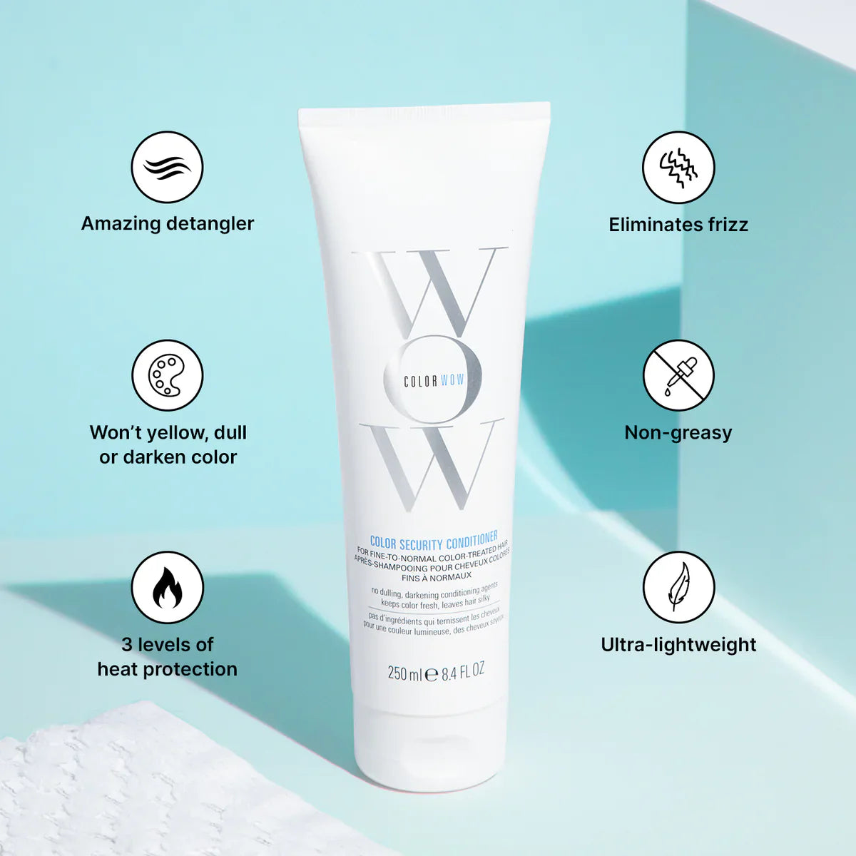 COLOR WOW Color Security Conditioner (For Fine to Normal Hair) 250ml