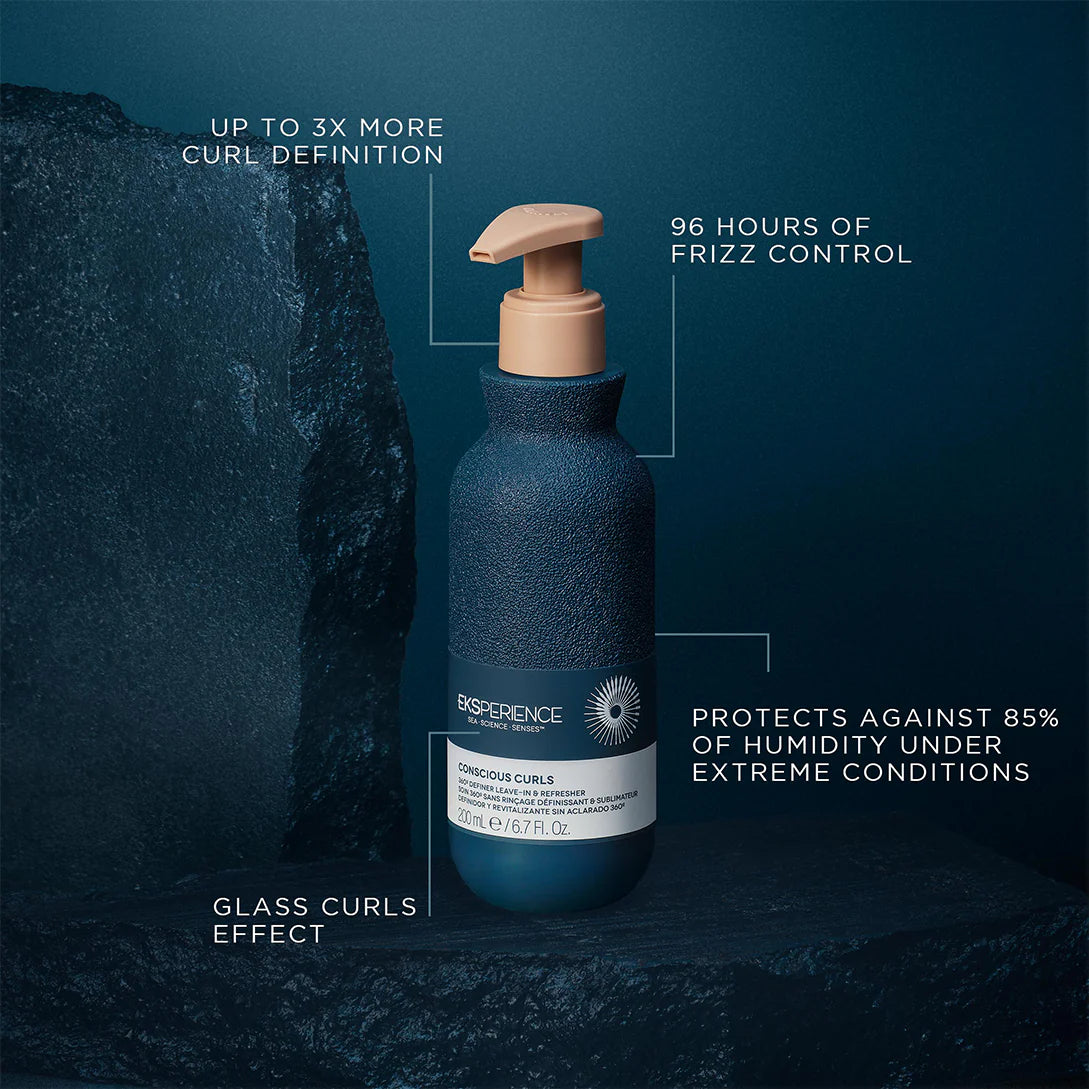 REVLON PROFESSIONAL EKSPERIENCE™ CONSCIOUS CURLS 360º DEFINER LEAVE-IN & REFRESHER GEL CREAM 200ml - AtsiHairSupplies