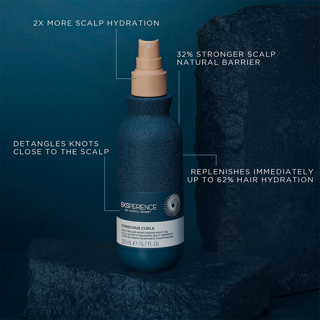REVLON PROFESSIONAL EKSPERIENCE™ CONSCIOUS CURLS MULTI-SKILLED MOISTURIZING MILKY OIL 200ml - AtsiHairSupplies