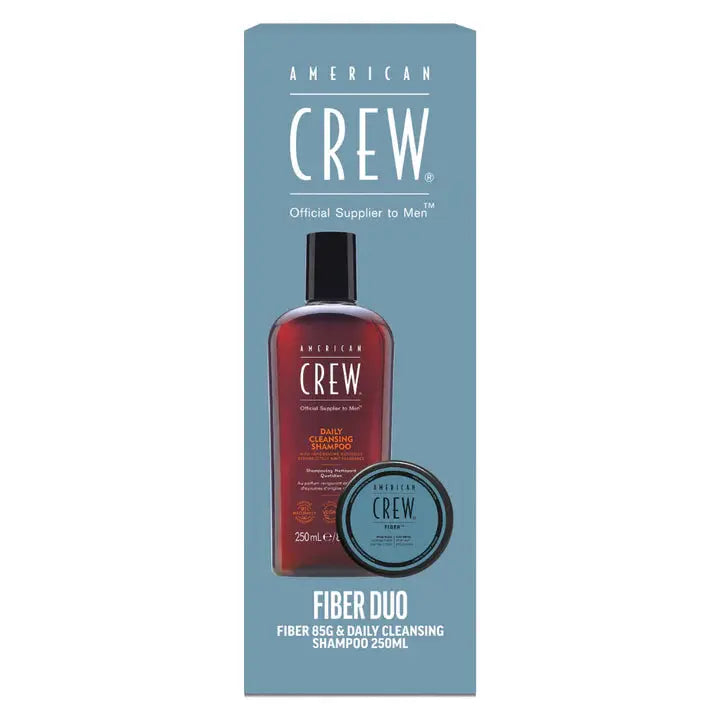 American Crew Fiber & Daily Cleansing Shampoo Duo Pack - AtsiHairSupplies