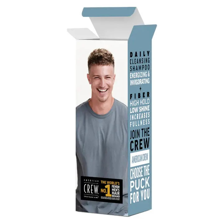 American Crew Fiber & Daily Cleansing Shampoo Duo Pack - AtsiHairSupplies