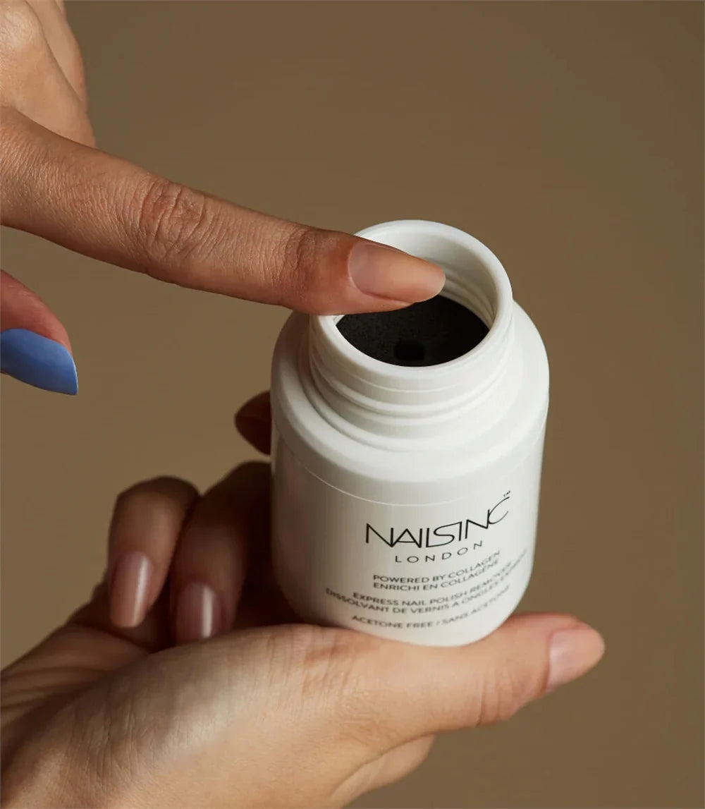 NAILS.INC Collagen Fuelled Nail Polish Remover 2x60ml