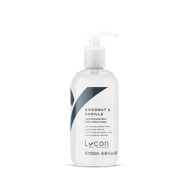 Lycon COCONUT & VANILLA Hand and Body Lotion 250ml - AtsiHairSupplies