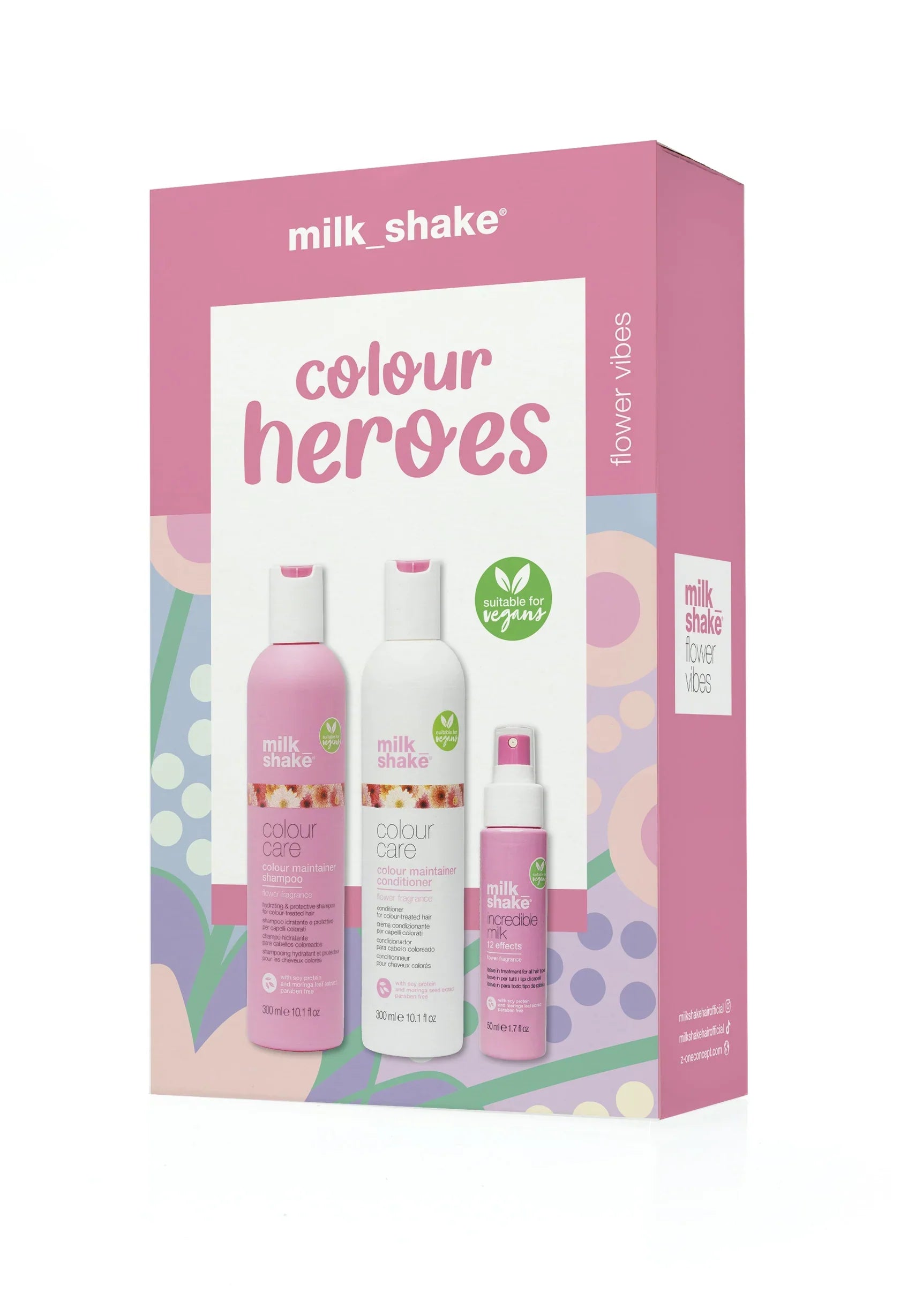 milk_shake COLOUR HEROES flower vibes Trio Pack - AtsiHairSupplies
