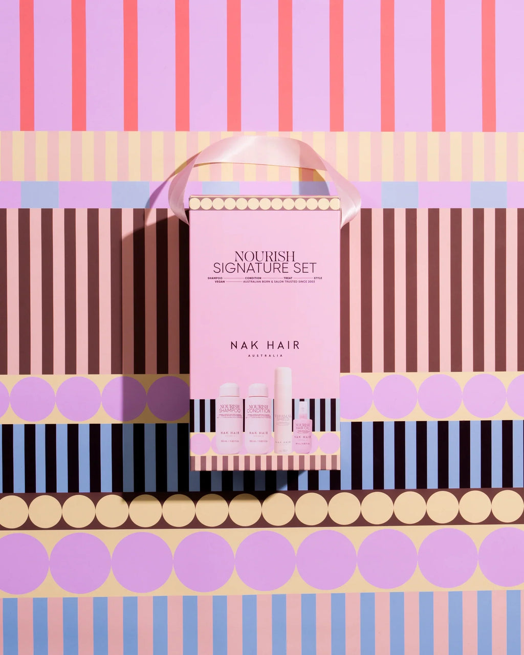 NAK HAIR Signature Holiday NOURISH Quad - AtsiHairSupplies