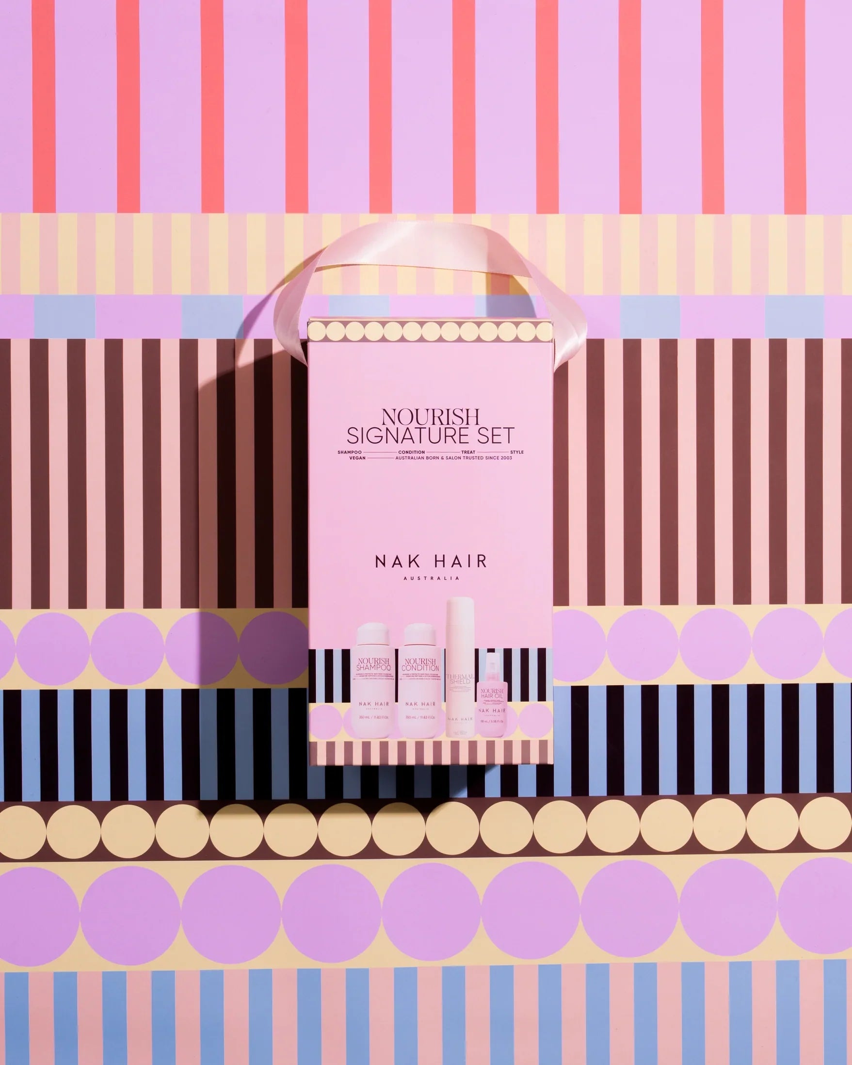 NAK HAIR Signature Holiday NOURISH Quad - AtsiHairSupplies