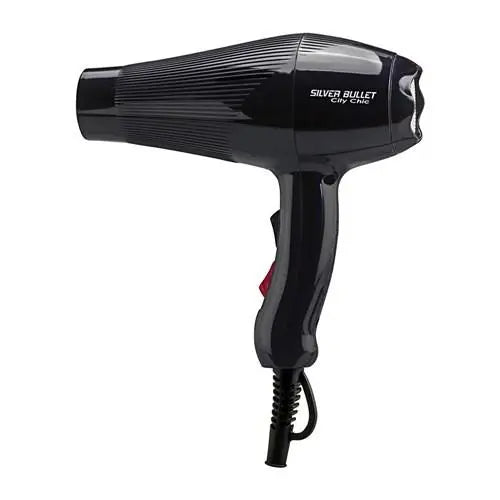 SILVER BULLET CITY CHIC HAIR DRYER BLACK - AtsiHairSupplies
