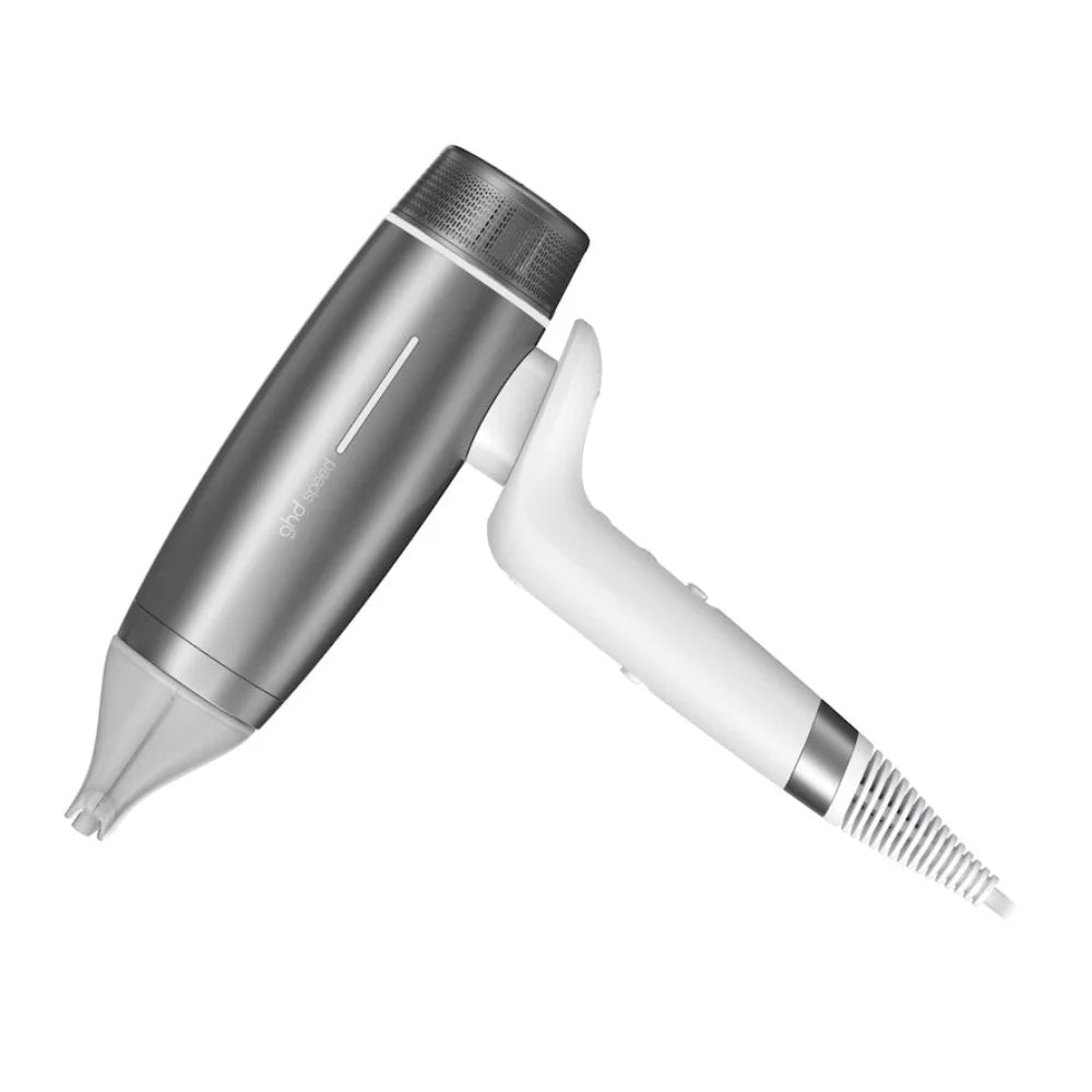 GHD Speed Professional Hair Dryer - Metallic White
