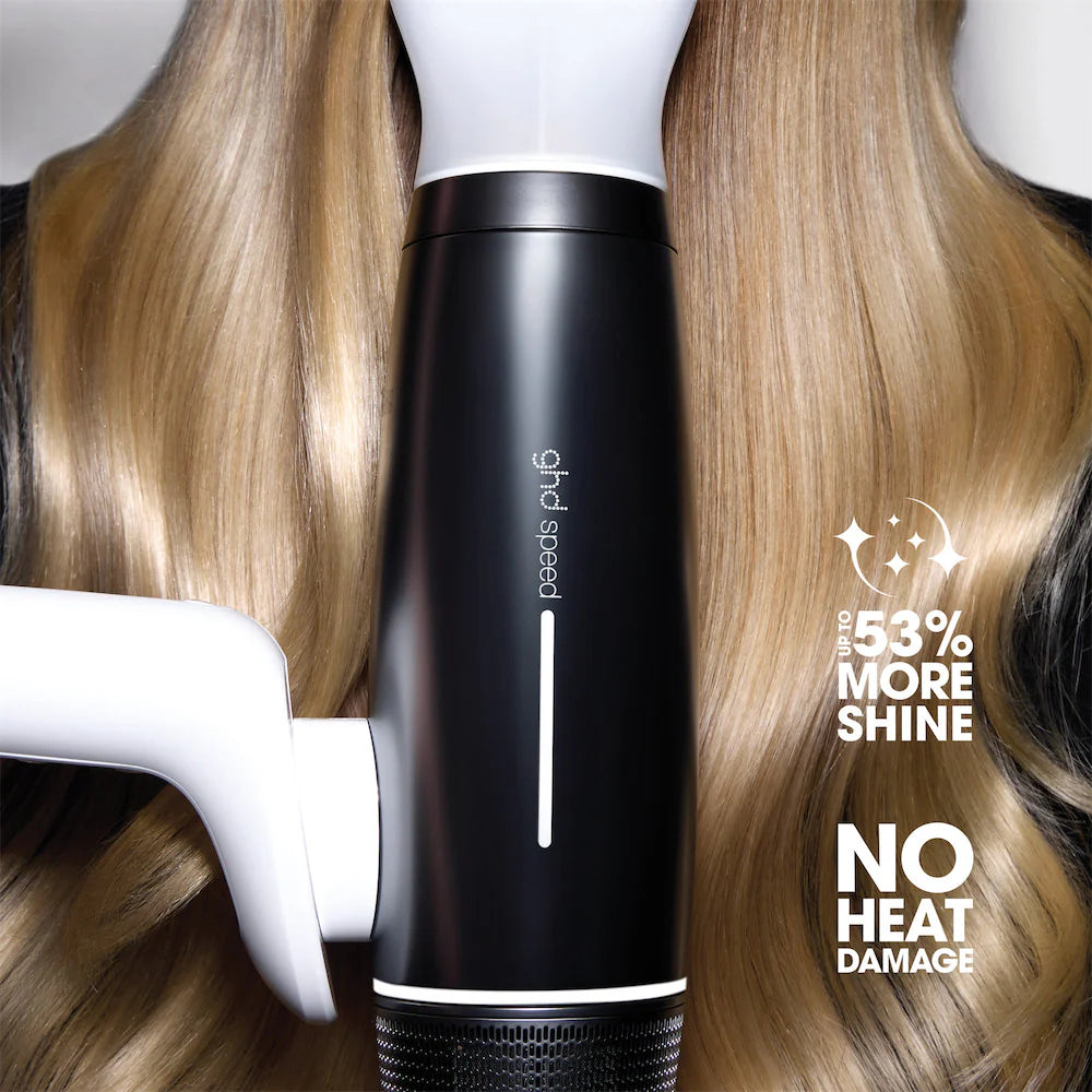 GHD Speed Professional Hair Dryer - Metallic White