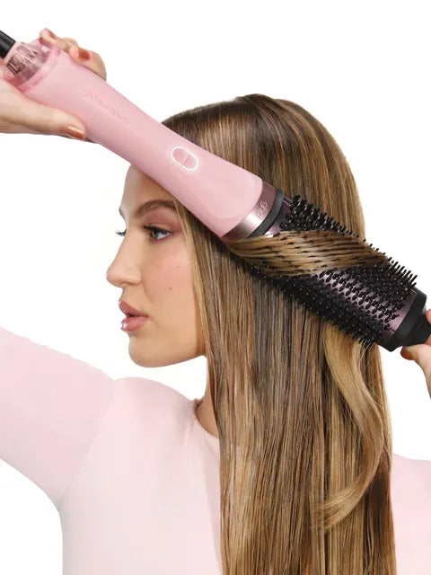 GHD Duet 2-In-1 Blowdry Brush - Limited Edition Dusted Pink