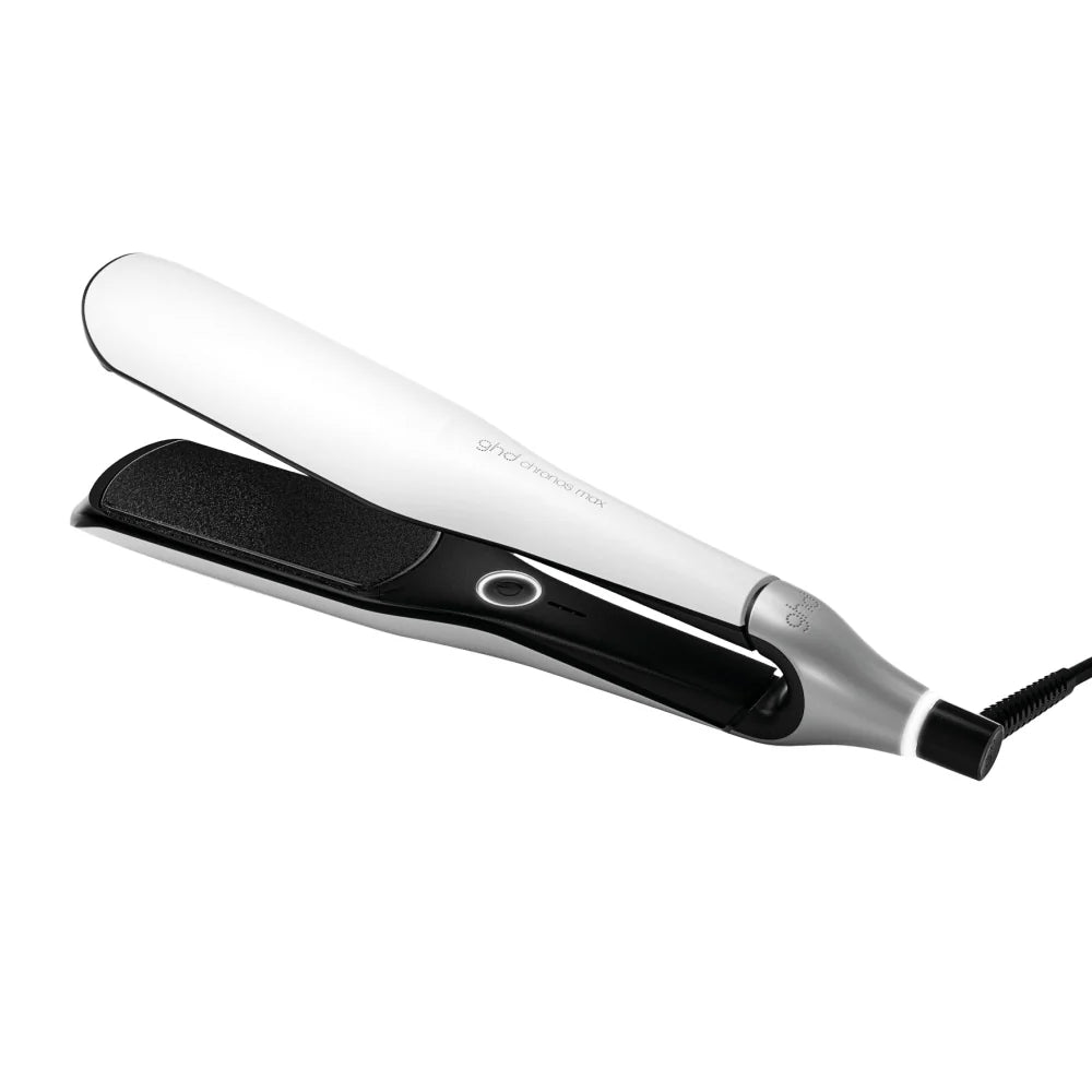 GHD CHRONOS MAX professional HD motion-responsive wide plate styler WHITE