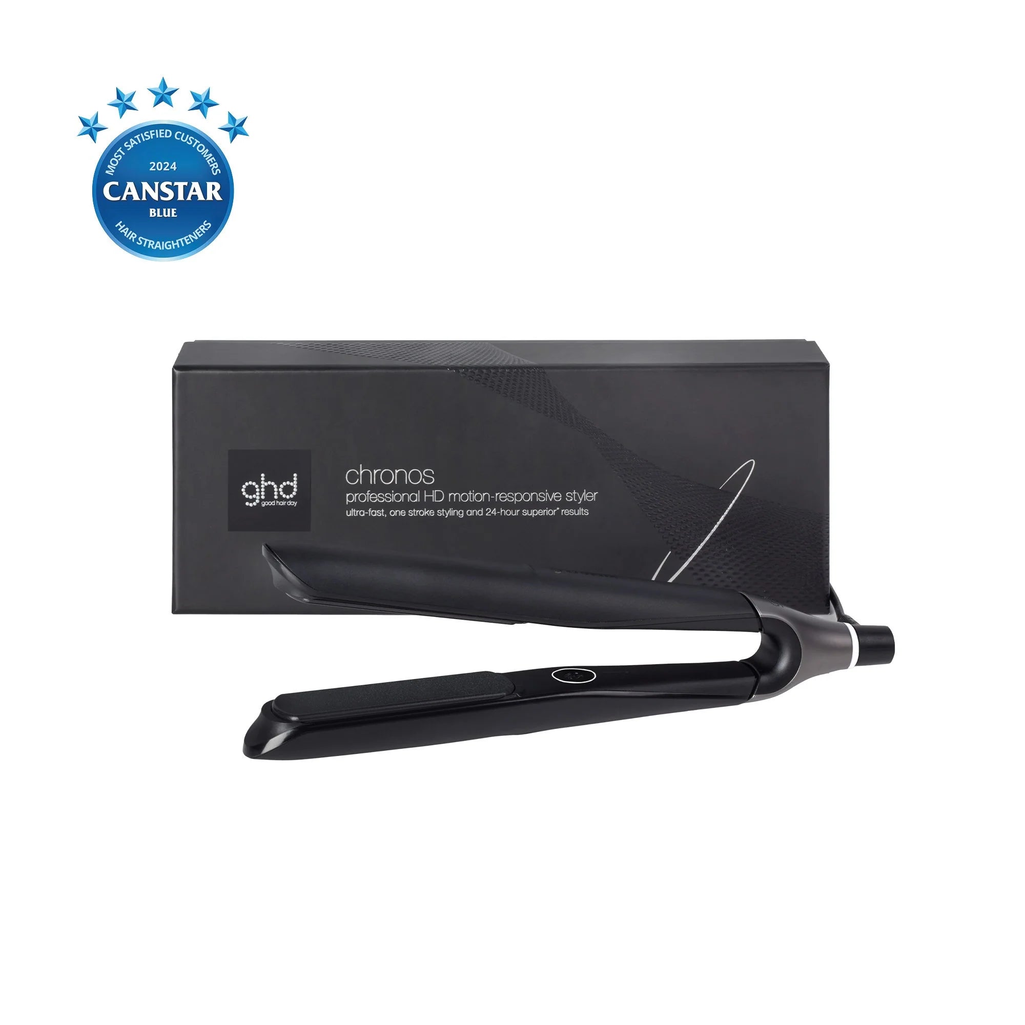 GHD CHRONOS professional HD motion-responsive styler BLACK