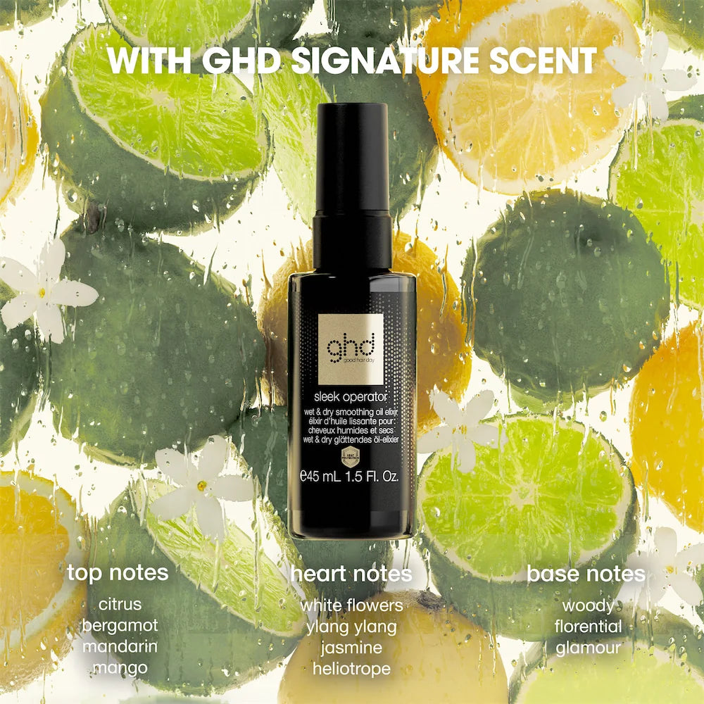 GHD Sleek Operator Smoothing Oil Elixir 45ml