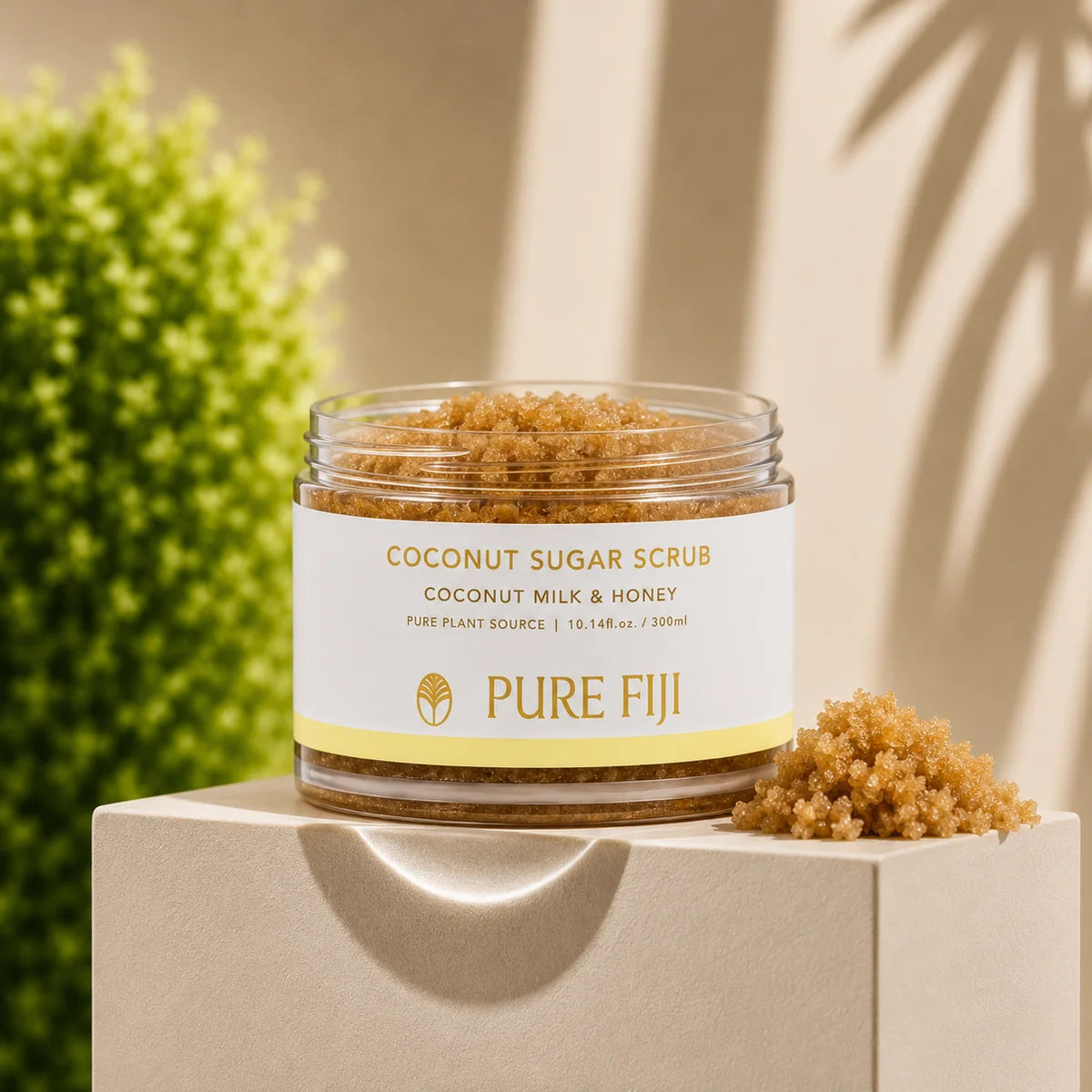 PURE FIJI COCONUT SUGAR RUB 300ml - AtsiHairSupplies
