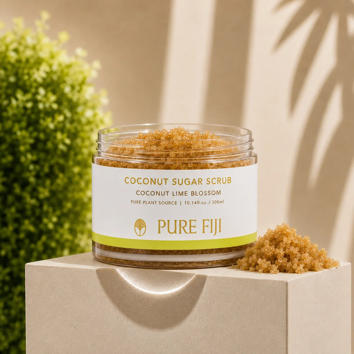 PURE FIJI COCONUT SUGAR RUB 300ml - AtsiHairSupplies