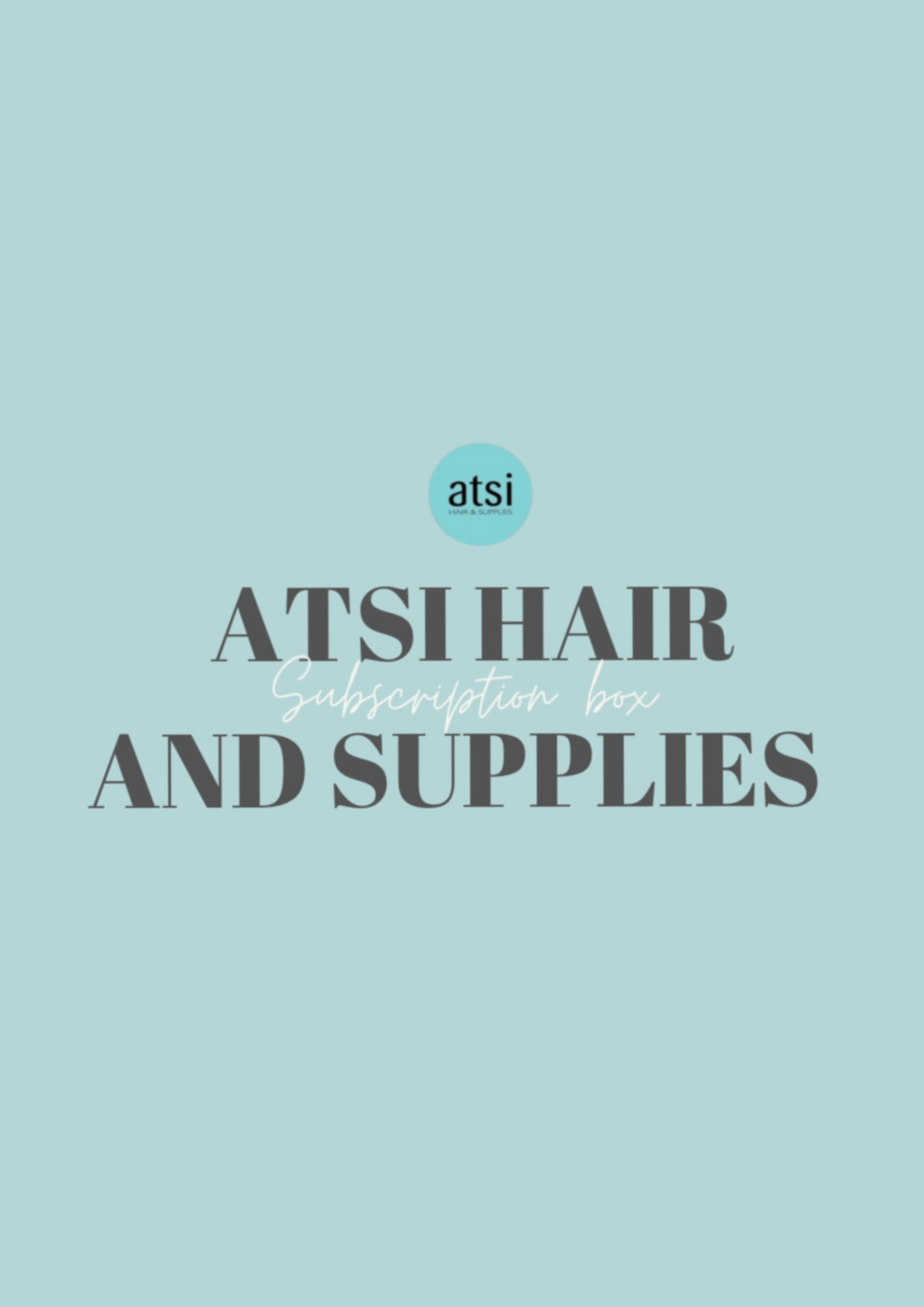 MONTHLY SUBSCRIPTION BOX