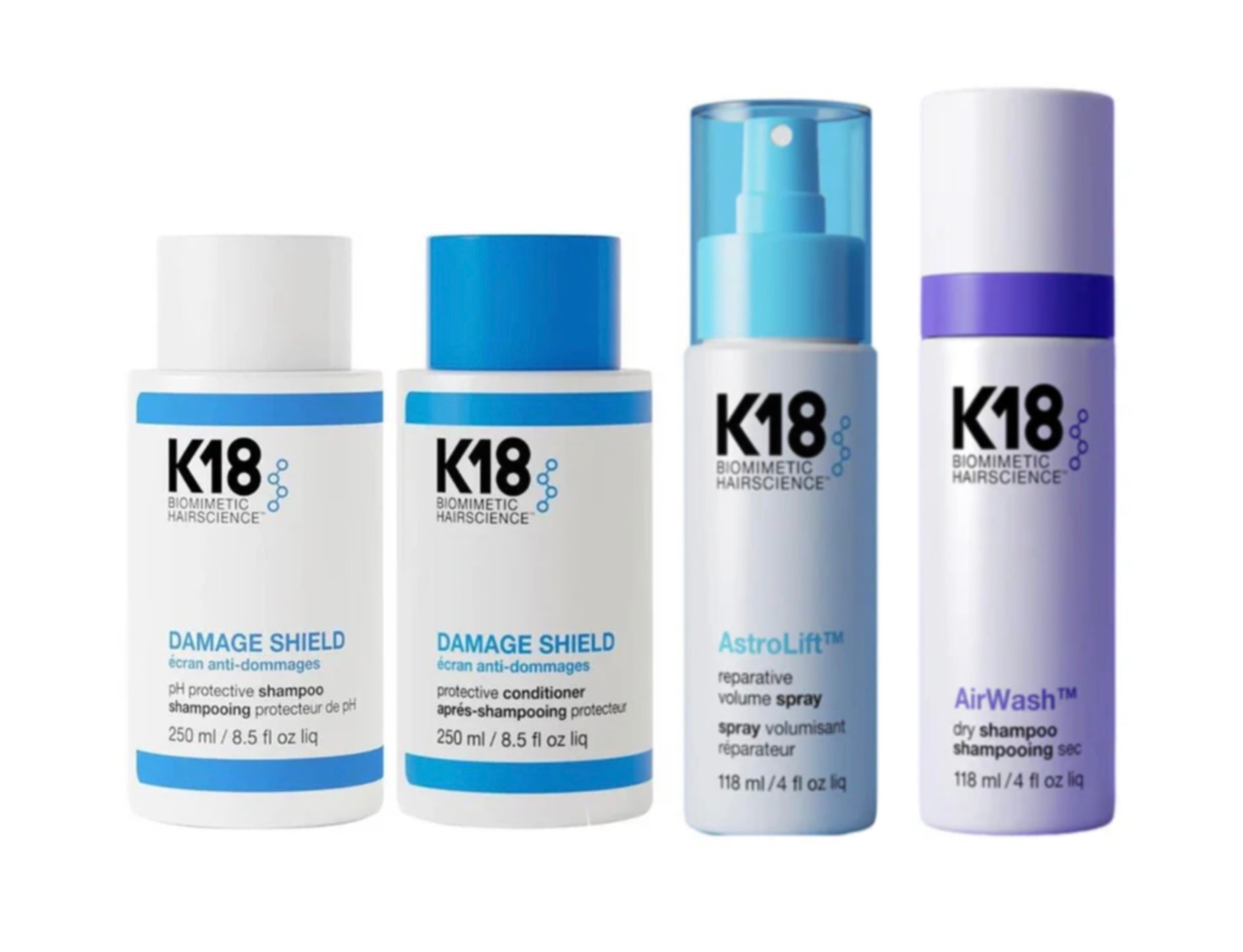 K18 DAMAGE SHEILD DUO + ASTROLIFT + AIRWASH BUNDLE - AtsiHairSupplies