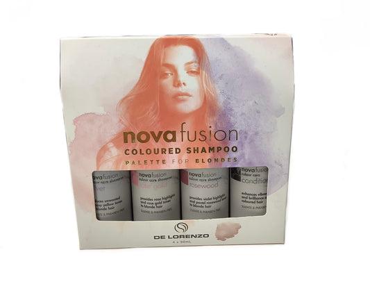 De Lorenzo Nova Fusion Colour Shampoo Palette For Blondes - AtsiHairSupplies