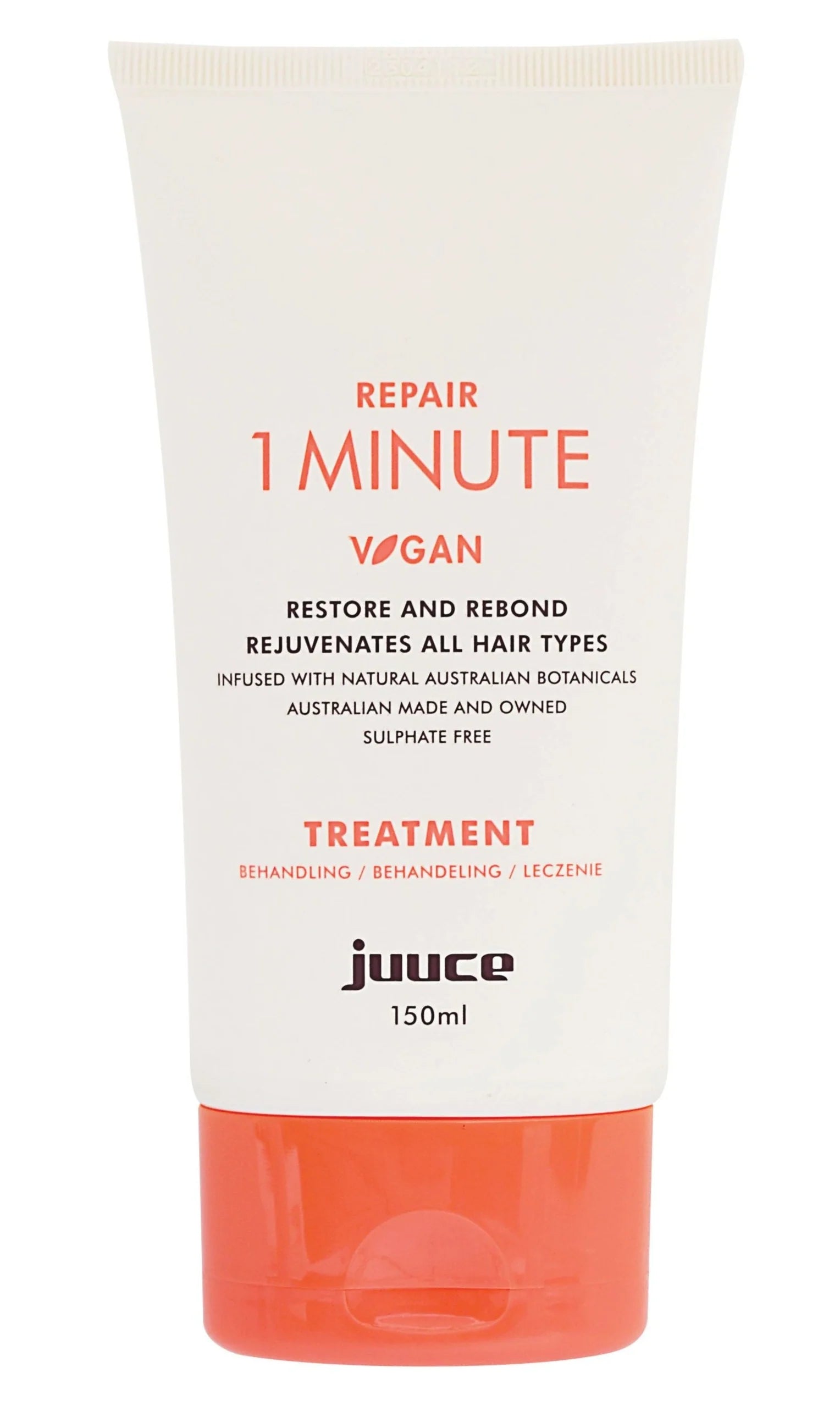 Juuce Repair 1 MINUTE Restore and Rebond 150 ml - AtsiHairSupplies