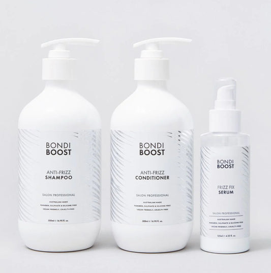 Bondi Boost Anti Frizz Shampoo Conditioner Serum Trio - AtsiHairSupplies