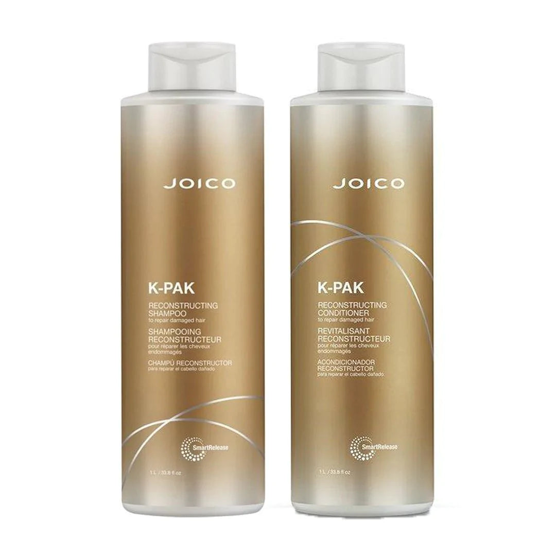 Joico K-Pak Reconstructing Shampoo and Conditioner 2x1L - AtsiHairSupplies