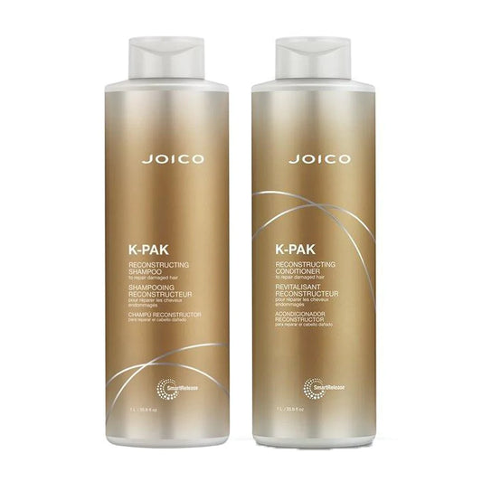 Joico K-Pak Reconstructing Shampoo and Conditioner 2x1L - AtsiHairSupplies