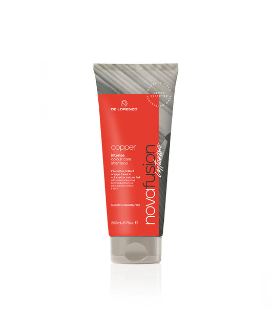 De Lorenzo COPPER Intense Colour Care Shampoo 200ml - AtsiHairSupplies
