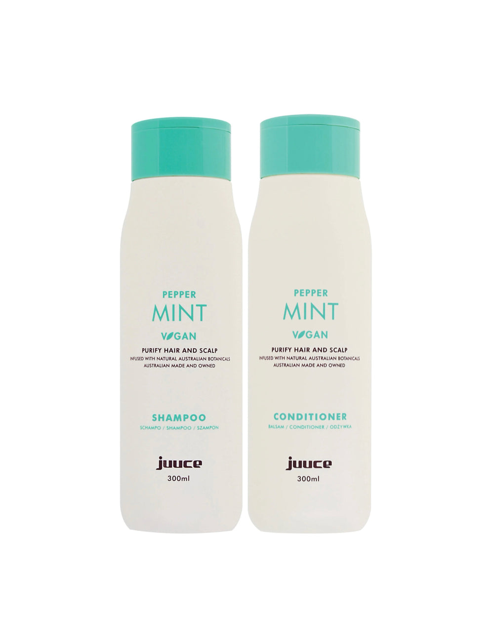 Juuce Pepper MINT Shampoo and Conditioner 2x300ml