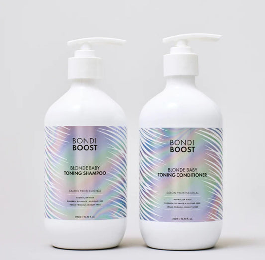 Bondi Boost Blonde Baby Shampoo 500ml & Conditioner 500ml Bundle - AtsiHairSupplies