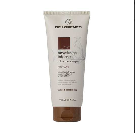De Lorenzo BRUNETTE Intense Colour Care Shampoo 200ml - AtsiHairSupplies