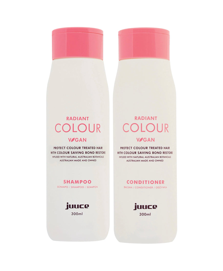 Juuce Radiant COLOUR 洗髮精和護髮素 2x300ml