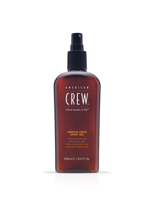 AMERICAN CREW MEDIUM HOLD SPRAY GEL 250ml - AtsiHairSupplies