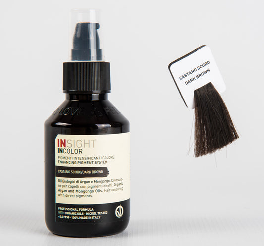 INSIGHT IN COLOR Direct Pigment DARK BROWN 100ml - AtsiHairSupplies