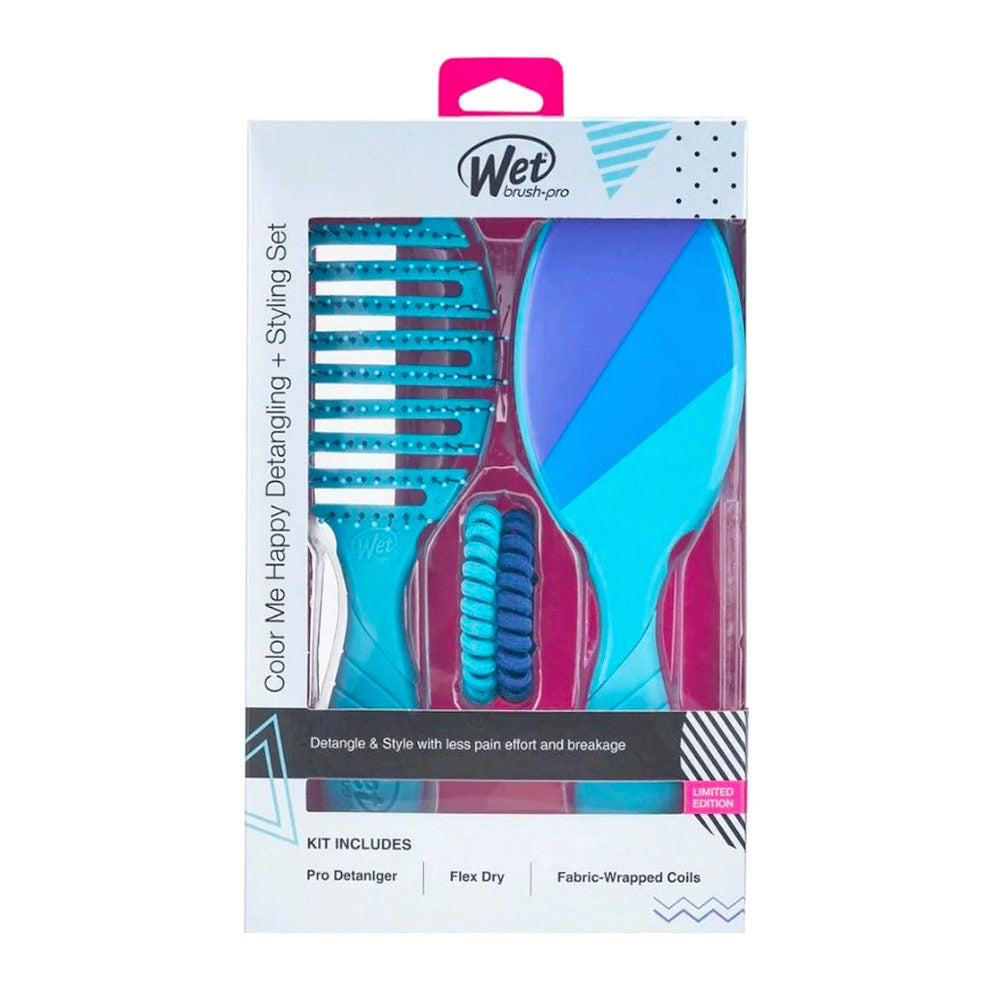 Wet Brush Color Me Happy Detangling + Styling Set - AtsiHairSupplies