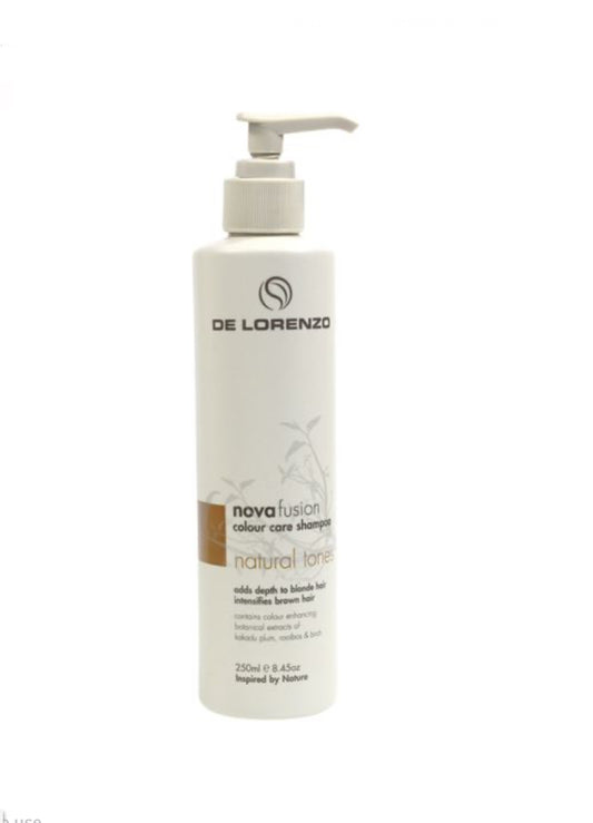 De Lorenzo Natural Tones Shampoo 250ml - AtsiHairSupplies