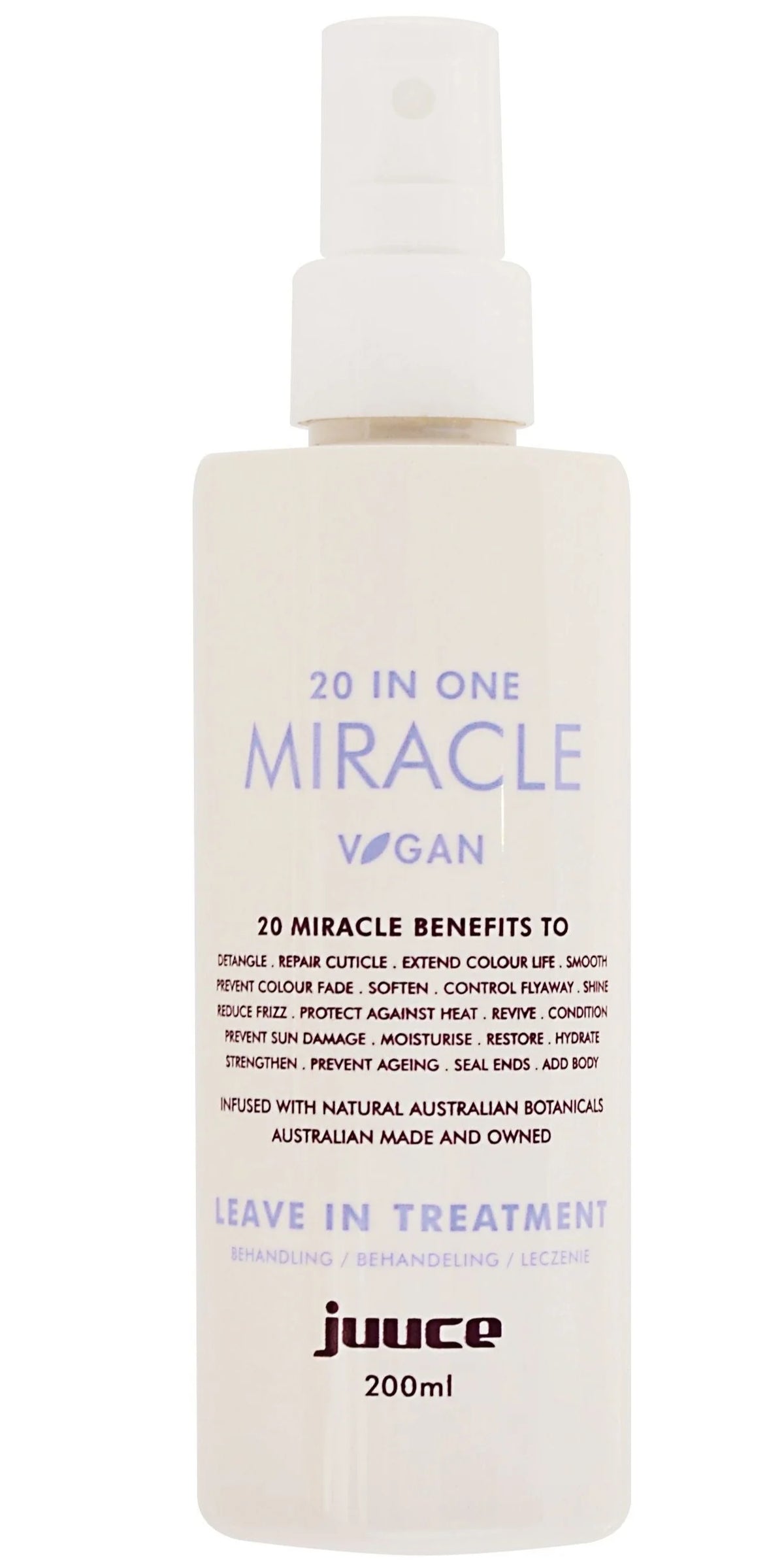 Juuce 20 in One MIRACLE Spray all in one Treatment 200ml